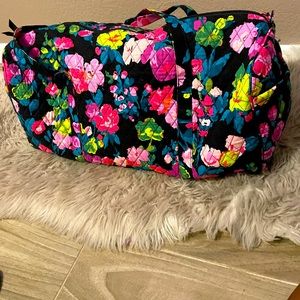 Bright Floral Duffle Bag